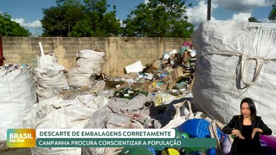 Brasil em Dia – 29/04/24 - Campanha Crie esse Hábito incentiva descarte consciente de embalagens