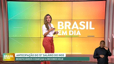 Brasil em Dia – 02/05/24 – Antecipação do 13° do INSS começa ser paga nesta quinta (2)