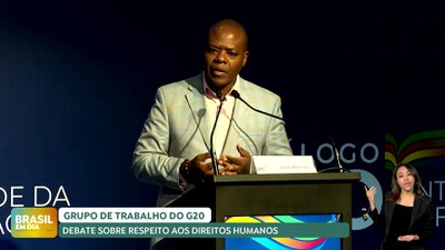 Brasil em Dia – 02/05/24 – Grupo de trabalho do G20 debate respeito aos direitos humanos