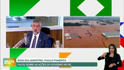 Brasil em Dia – 03/05/24 – Bom dia, Ministro: Paulo Pimenta fala sobre ações federais no RS