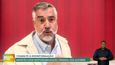 Brasil em Dia - 09/05/24 -  Ministro pede responsabilização criminal de quem divulga Fake News
