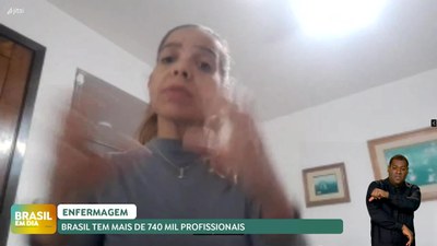 Brasil em Dia - 13/05/24 - Brasil tem mais de 740 mil profissionais de enfermagem