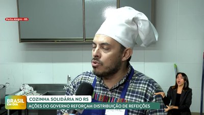 Brasil em Dia - 14/05/24 - Ações do Governo Federal reforçam distribuição de refeições