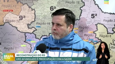 Brasil em Dia - 20/05/24 – Chuvas no RS: lixo acumulado gera preocupação com a saúde