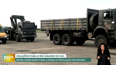 Brasil em Dia - 20/05/24 – Conheça a logística para levar as doações à população do RS