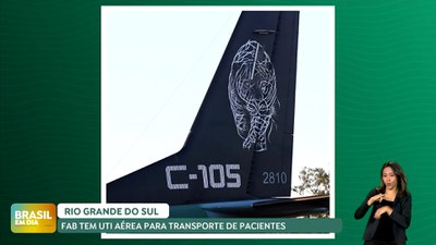 Brasil em Dia – 21/0/24 – FAB transporta pacientes em UTI aérea no RS