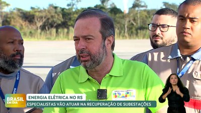 Brasil em Dia – 23/05/24 –  MME viabiliza envio de especialistas em rede subterrânea de energia ao RS