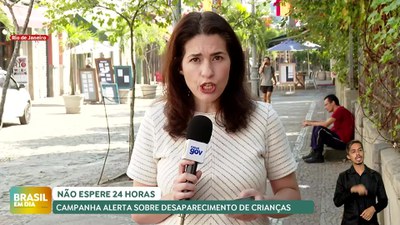 Brasil em Dia – 24/05/24 – Campanha alerta sobre como agir no caso de desaparecimento de crianças