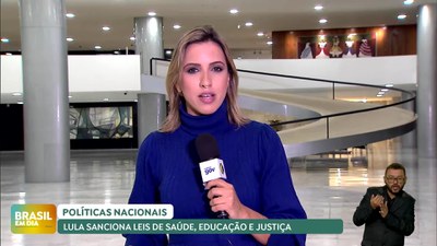 Brasil em Dia – 05/06/24 – Presidente Lula sanciona leis nas áreas de saúde, educação e justiça