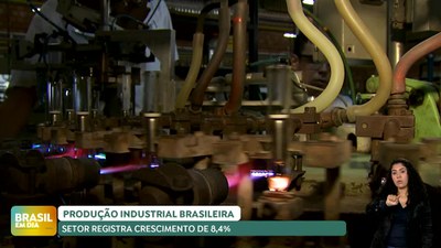 Brasil em Dia – 06/06/24 – Produção industrial brasileira cresce 8,4% na comparação anual