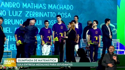 Brasil em Dia - 12/06/24 – Presidente Lula entrega medalhas a estudantes da Olimpíada de Matemática
