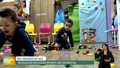 Brasil em Dia – 13/06/24 – Escolas de educação infantil são reabertas no RS