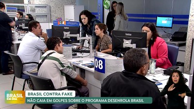 Brasil em Dia – 13/06/24 – Brasil contra Fake: não caia em golpes sobre o programa Desenrola Brasil
