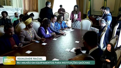 Brasil em Dia – 17/06/24 – Instituições de promoção da igualdade racial do RS recebem recursos federais