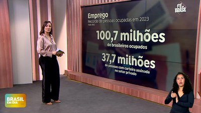 Brasil em Dia – 21/06/24 – Fé no Brasil: País bateu recorde com 100,7 milhões de pessoas ocupadas