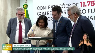 Brasil em dia - 27/06/24 – Periferia Viva: programa destina recursos para regularizar habitações