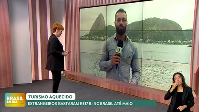 Brasil em Dia – 27/06/24 – Turismo: estrangeiros gastaram R$ 17 bilhões no Brasil até maio