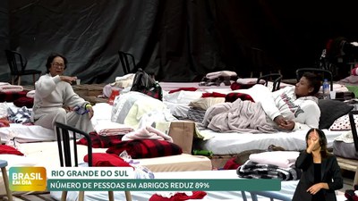 Brasil em Dia – 27/06/24 – Chuvas no RS: número de pessoas em abrigos reduz 89%