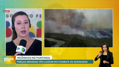 Brasil em Dia – 28/06/24 – Forças Armadas vão atuar no combate a incêndios no Pantanal