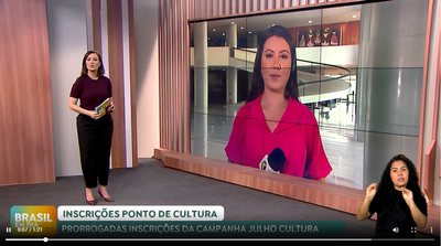 Brasil em Dia – 01/07/24 – Prorrogadas inscrições para Campanha Julho Cultura Viva