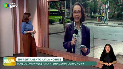 Brasil em Dia – 05/07/124 – Mutirão INSS: mais de 1,4 mil vagas para atendimento de BPC no RJ