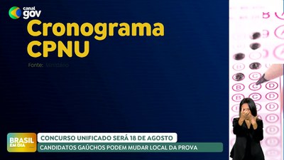 Brasil em Dia – 05/07/124 – Concurso Nacional Unificado tem novo cronograma e novidades no edital