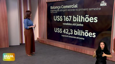 Brasil em Dia – 05/07/124 – Fé no Brasil: queda do desmatamento na Mata Atlântica e recorde na balança comercial