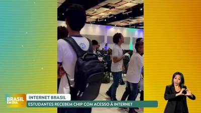 Brasil em Dia – 09/07/24 – Internet Brasil: estudantes recebem chip com acesso à internet