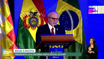 Brasil em Dia  – 10/07/24 – A empresários de Brasil e Bolívia, Lula diz que países exportarão sustentabilidade