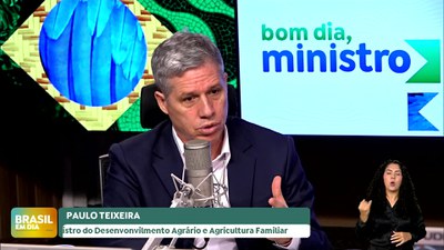 Brasil em Dia – 10/07/24 – Bom Dia, Ministro: Paulo Teixeira fala sobre Programa Arroz da Gente