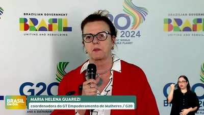 Brasil em Dia - 11/07/24 - Mulheres no G20 debatem igualdade de direitos
