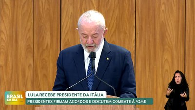 Brasil em Dia - 16/07/24 - Lula e presidente da Itália firmam acordos e discutem combate à fome