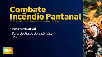 Brasil em Dia - 17/07/24 - Combate a queimadas no Pantanal: 56% dos incêndios estão extintos, outros 40% estão controlados