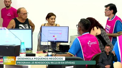 Brasil em Dia - 23/07/24 - Desenrola pequenos negócios: programa já renegociou R$ 2,5 bilhões em dívidas