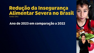 Brasil em Dia - 25/07/24 - Mapa da fome da ONU: Insegurança alimentar severa cai 85% no Brasil em 2023