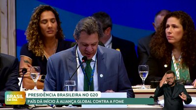 Brasil em Dia - 25/07/24 - Presidência Brasileira no G20: País dá início à Aliança Global contra a fome