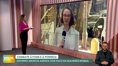Brasil em Dia - 25/07/24 - Governo anuncia investimento para combate à fome e à pobreza com foco em mulheres negras