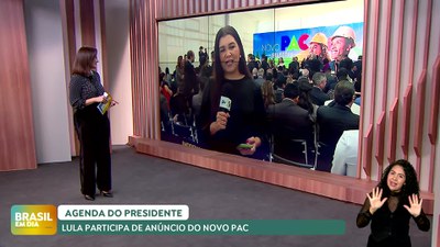 Brasil em Dia - 26/07/24 - Agenda do Presidente: Lula participa de anúncio do Novo PAC Seleções