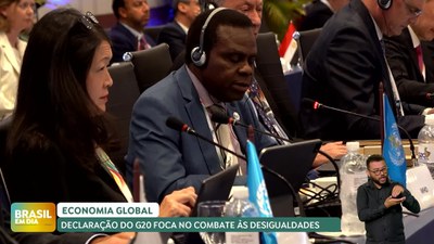 Brasil em Dia - 29/07/24 – Ministros das finanças do G20 assinam declaração sobre combate às desigualdades