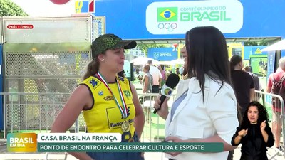 Brasil em Dia - 29/07/24 – Casa Brasil é ponto de encontro dos torcedores durante as Olimpíadas