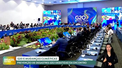 Brasil em Dia - 30/07/24 – Reunião do G20 debate prevenção de desastres naturais