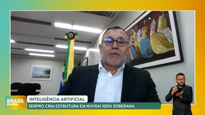 Brasil em Dia  - 01/08/24 – Entrevista: presidente do Serpro fala sobre avanços trazidos pela Inteligência Artificial