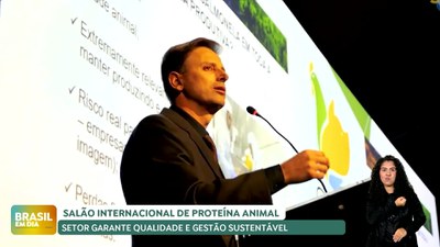 Brasil em Dia - 07/08/24 - Salão internacional de proteína animal: setor garante qualidade e gestão sustentável