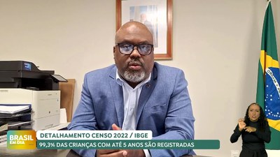 Brasil em Dia – 09/08/24 – Censo 2022: 99,3% das crianças com até 5 anos são registradas