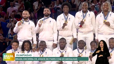 Brasil em Dia – 12/08/24 – Jogos Olímpicos de Paris 2024: Brasil conquista 20 medalhas