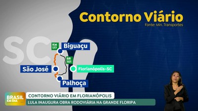 Brasil em Dia – 12/08/24 – Lula entrega obra do Contorno Viário da Grande Florianópolis