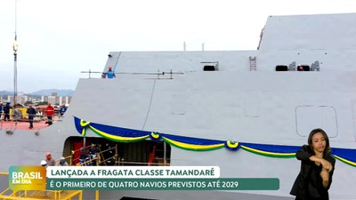 Brasil em Dia – 12/08/24 – Lula participa do lançamento da 1° embarcação do Programa Fragatas Classe Tamandaré