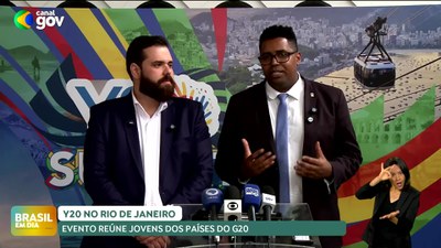 Brasil em Dia – 13/08/24 – Jovens de países do G20 participam de reunião do grupo de engajamento Y20