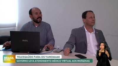 Brasil em Dia - 14/08/24 – Terra Indígena Yanomami recebe computadores e internet para teleconsulta