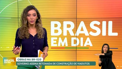 Brasil em Dia – 14/08/24 – Transportes autoriza retomada de obra na BR-020, em Formosa (GO)